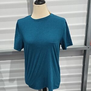Apt. 9 Blue Short Sleeve Tee Classic Crew‎ Size Medium